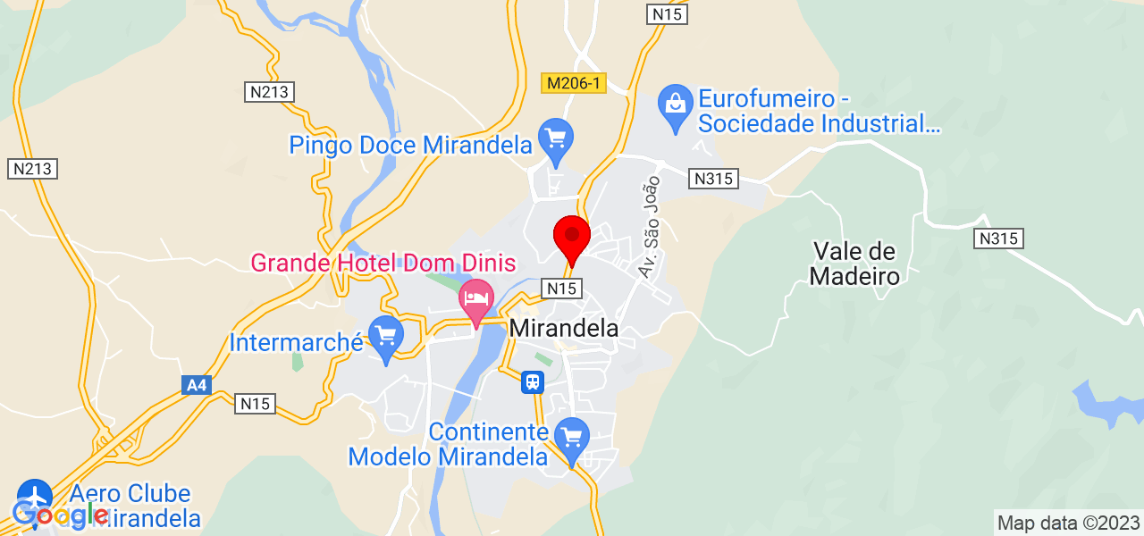 Carlos Miguel Soares - Bragança - Mirandela - Mapa