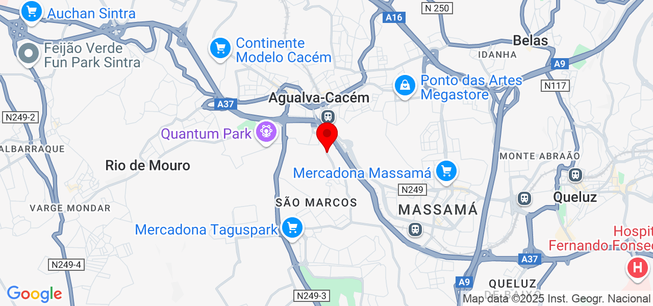 Beatriz Roque - Psic&oacute;loga - Lisboa - Sintra - Mapa