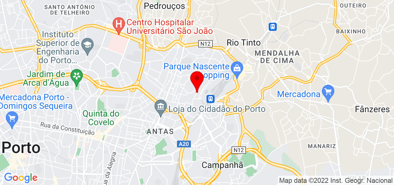 TRAÇOCV | Currículos & Carreiras - Porto - Porto - Mapa