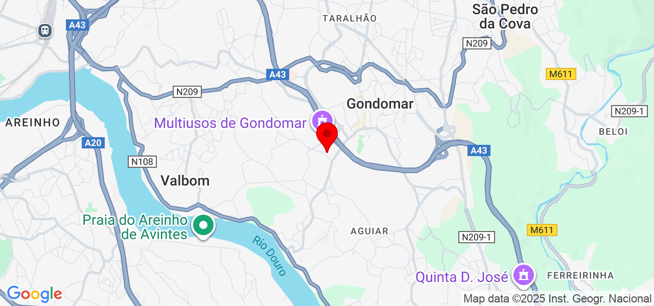 Adolfo Macieira - Porto - Gondomar - Mapa