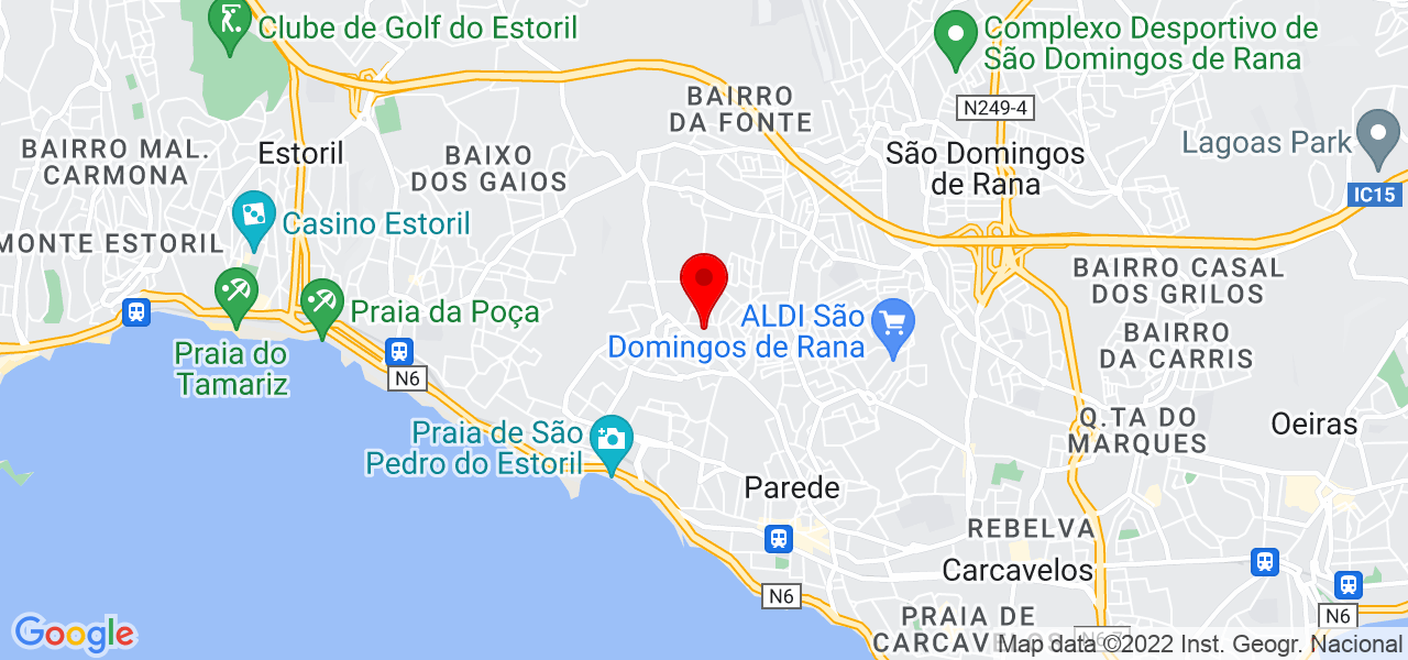 M&amp;D Limpeza de Terrenos - Lisboa - Cascais - Mapa
