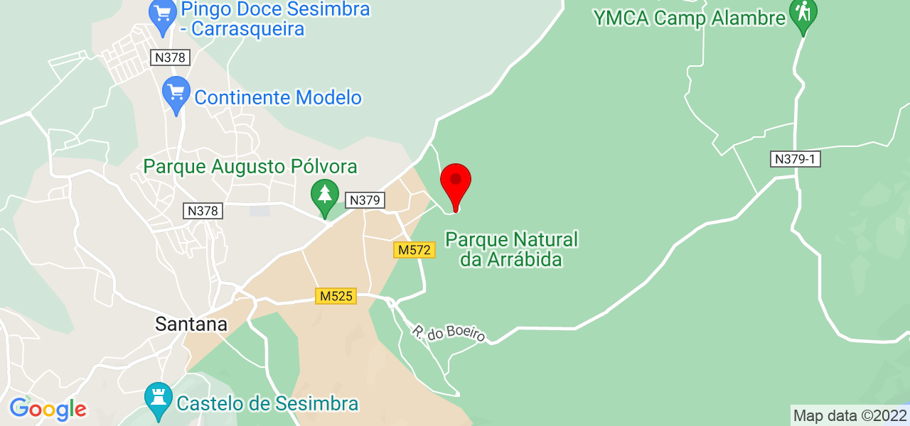 Paula - Setúbal - Sesimbra - Mapa