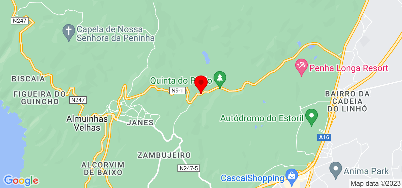 Rita Nunes - Lisboa - Cascais - Mapa