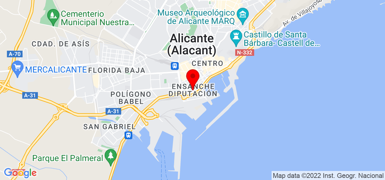 Green Synapse S.L. - Comunidad Valenciana - Alicante/Alacant - Mapa