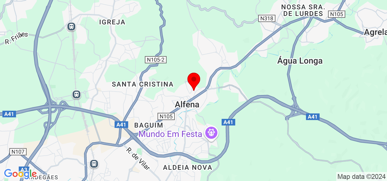 Tutu&amp;Festa - Porto - Valongo - Map