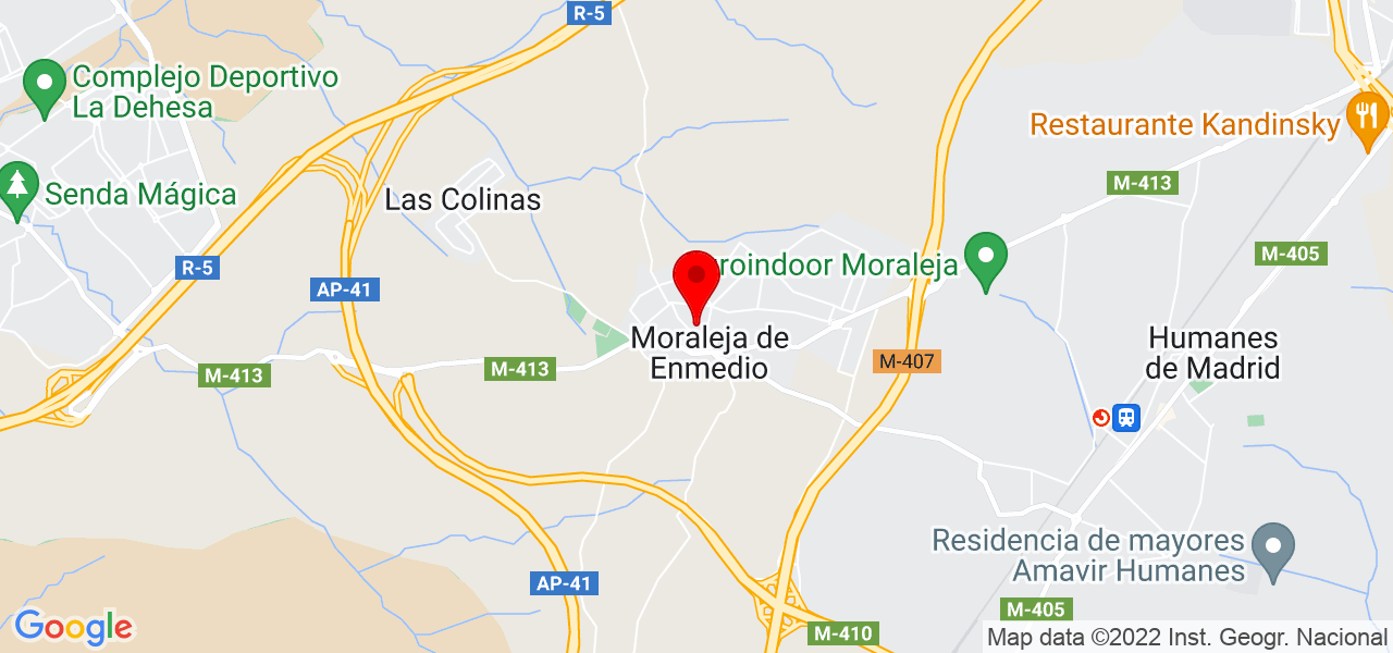Montaje de muebles Borja - Comunidad de Madrid - Moraleja de Enmedio - Mapa