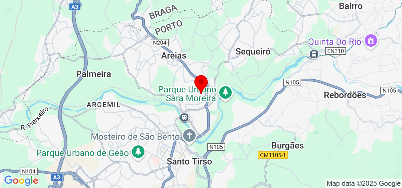 Todo Limpo - Porto - Santo Tirso - Mapa