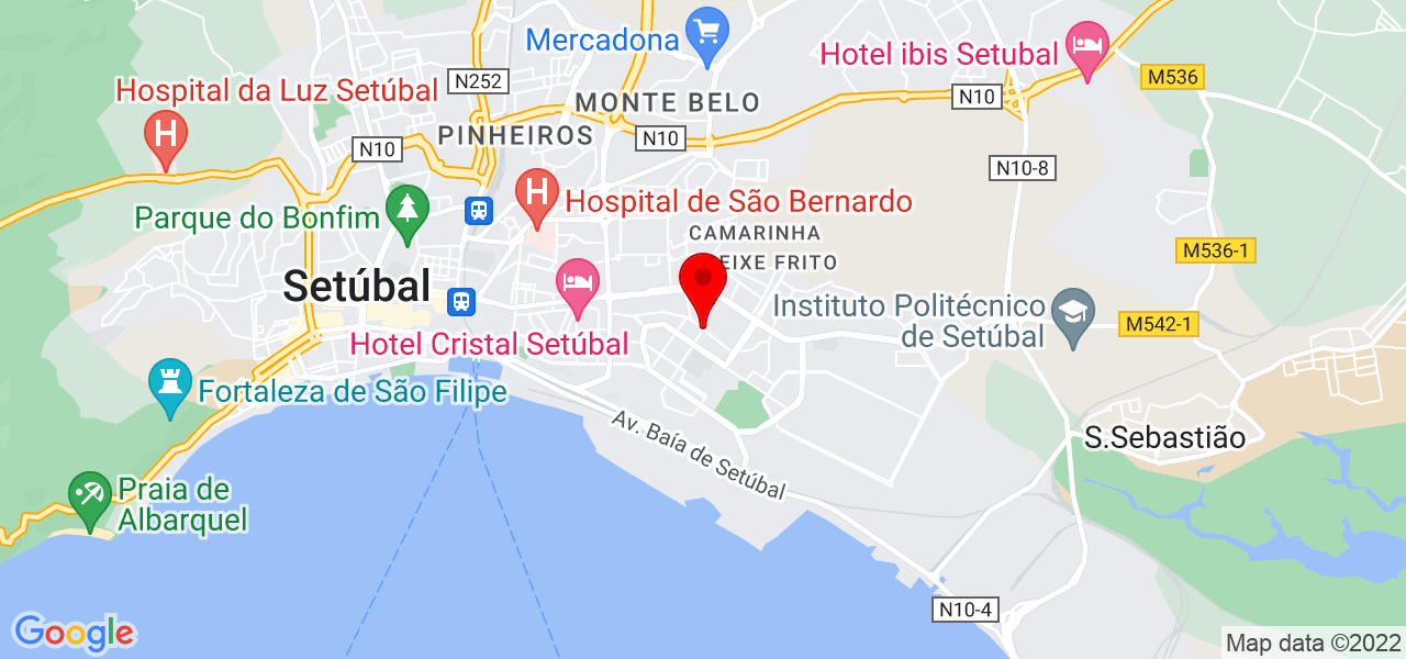 Cleonice Moreira - Empregada Dom&eacute;stica - Setúbal - Setúbal - Mapa