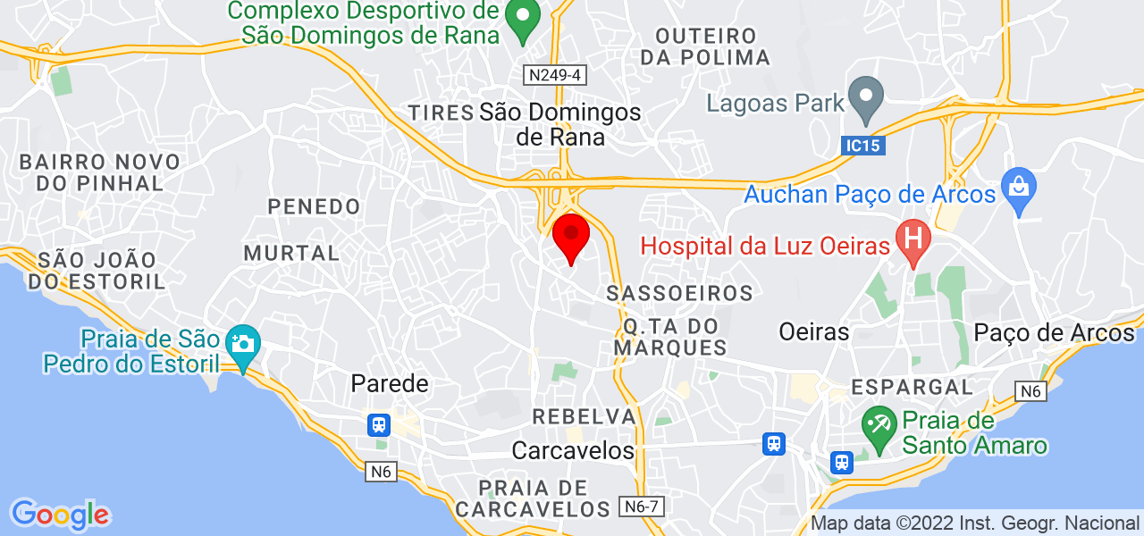 Beatriz Albuquerque - Lisboa - Cascais - Mapa