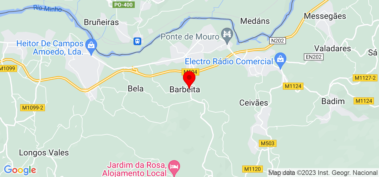 Thais Marques - Viana do Castelo - Monção - Mapa