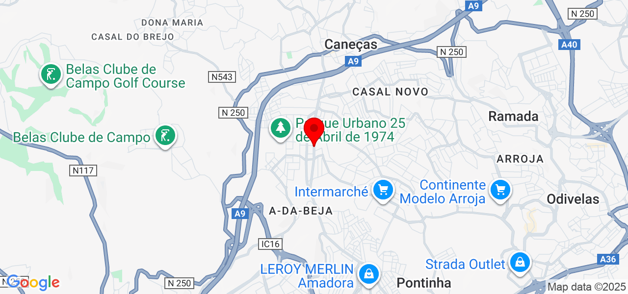 RENNAN CARLOS - Lisboa - Sintra - Mapa
