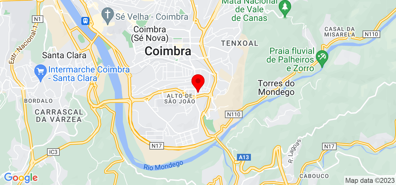 Michelli &amp; Sharis - Coimbra - Coimbra - Mapa