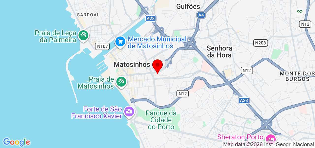AMR PINTURAS - Porto - Matosinhos - Karte
