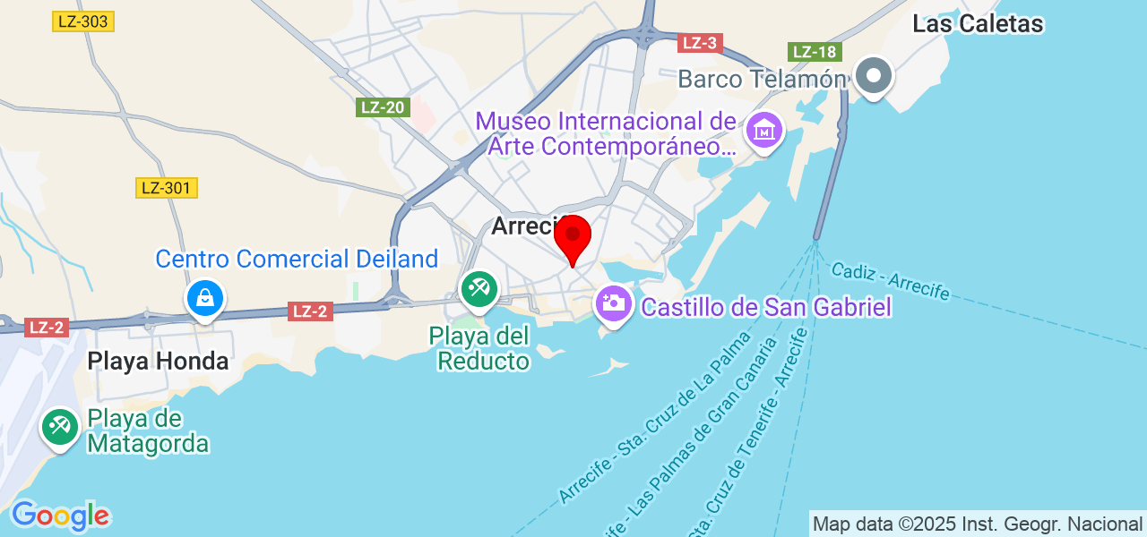 Eralwork - Islas Canarias - Arrecife - Mapa