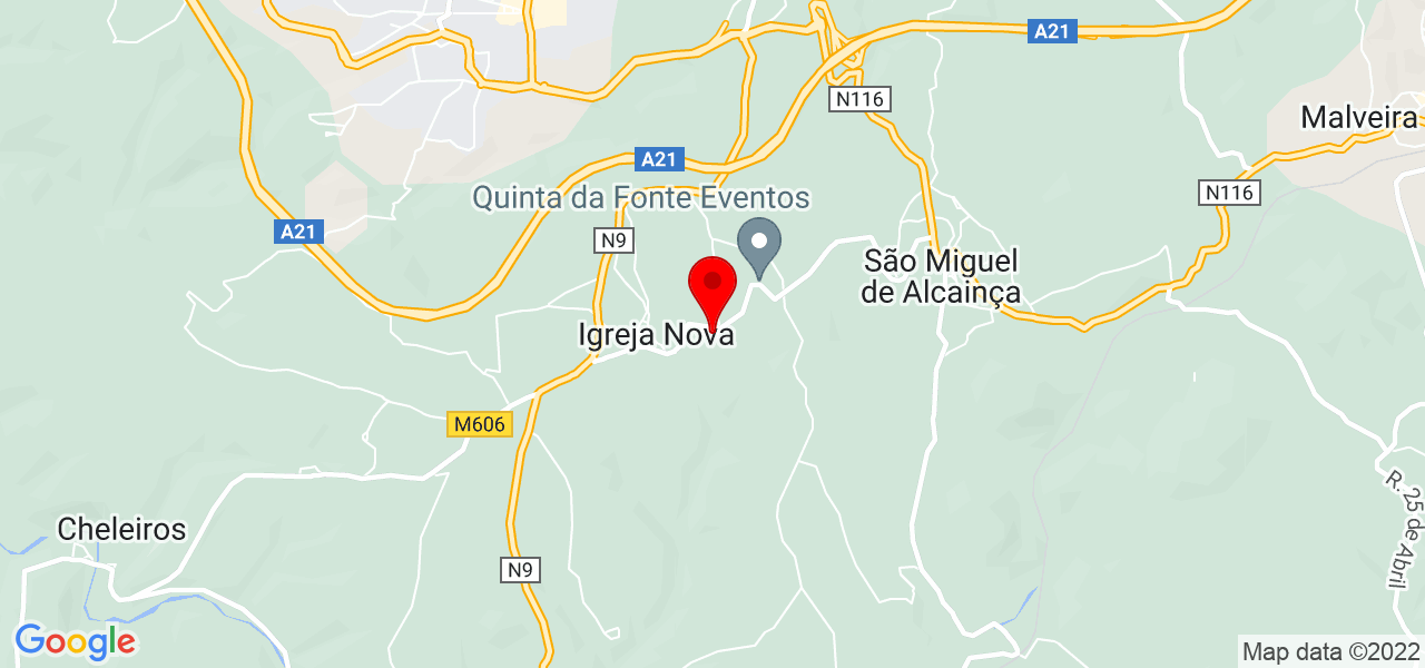 Dumont Caff&egrave; Brunch - Lisboa - Mafra - Mapa