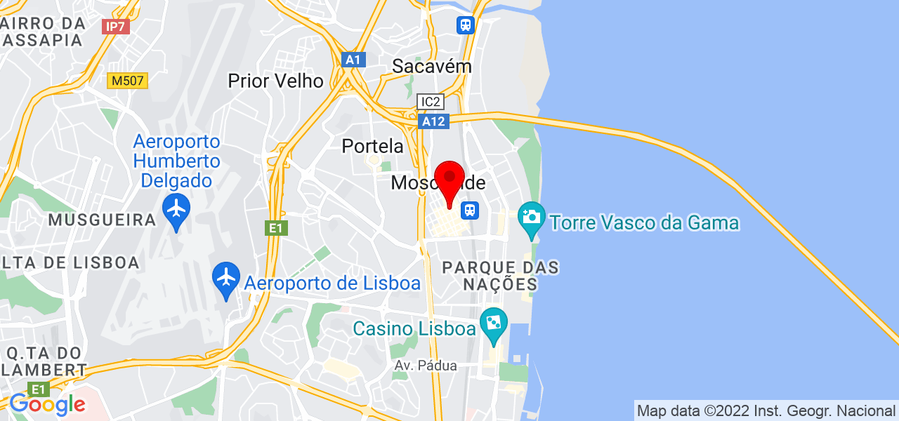 Lu&iacute;s Rebelo Alves - Lisboa - Loures - Mapa