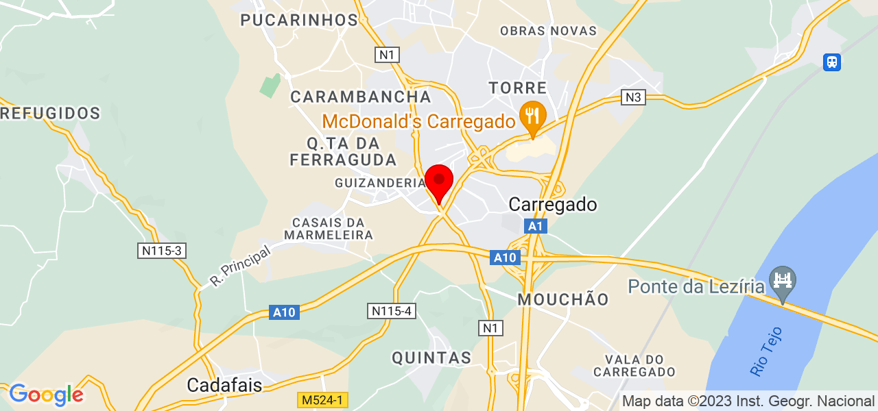 multimarketing - Lisboa - Alenquer - Mapa
