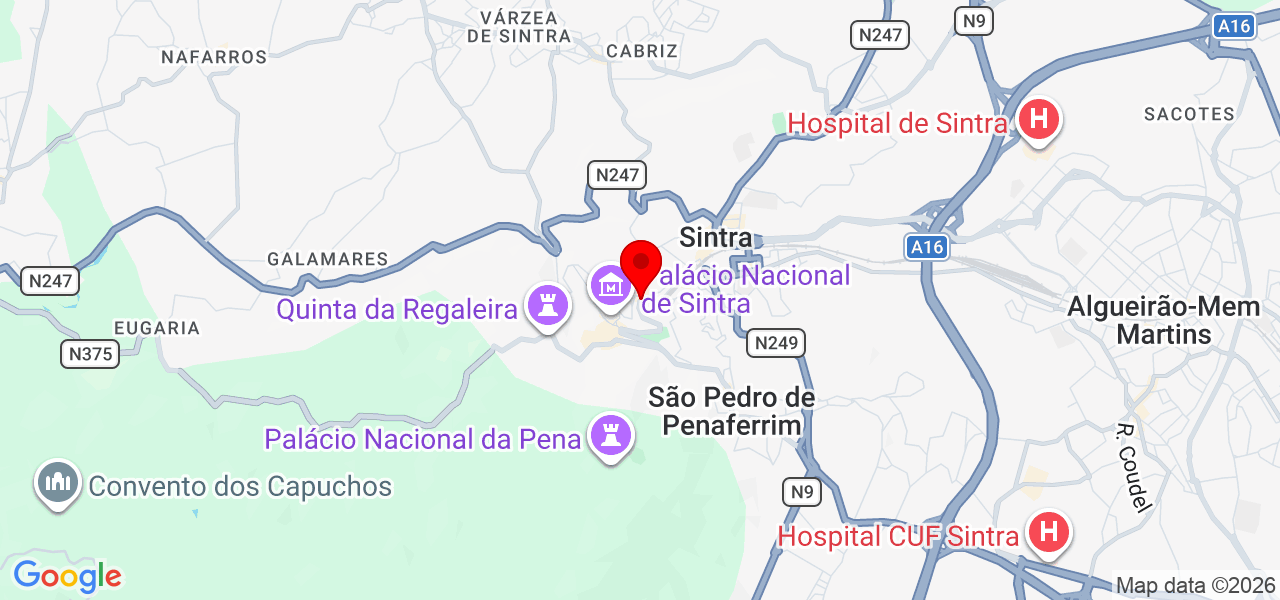 K&A-Atelier - Lisboa - Sintra - Carte