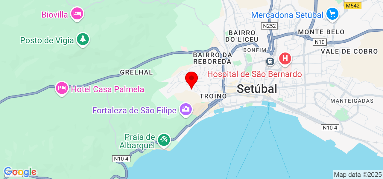 Costa Serra Explicações - Setúbal - Setúbal - Mapa