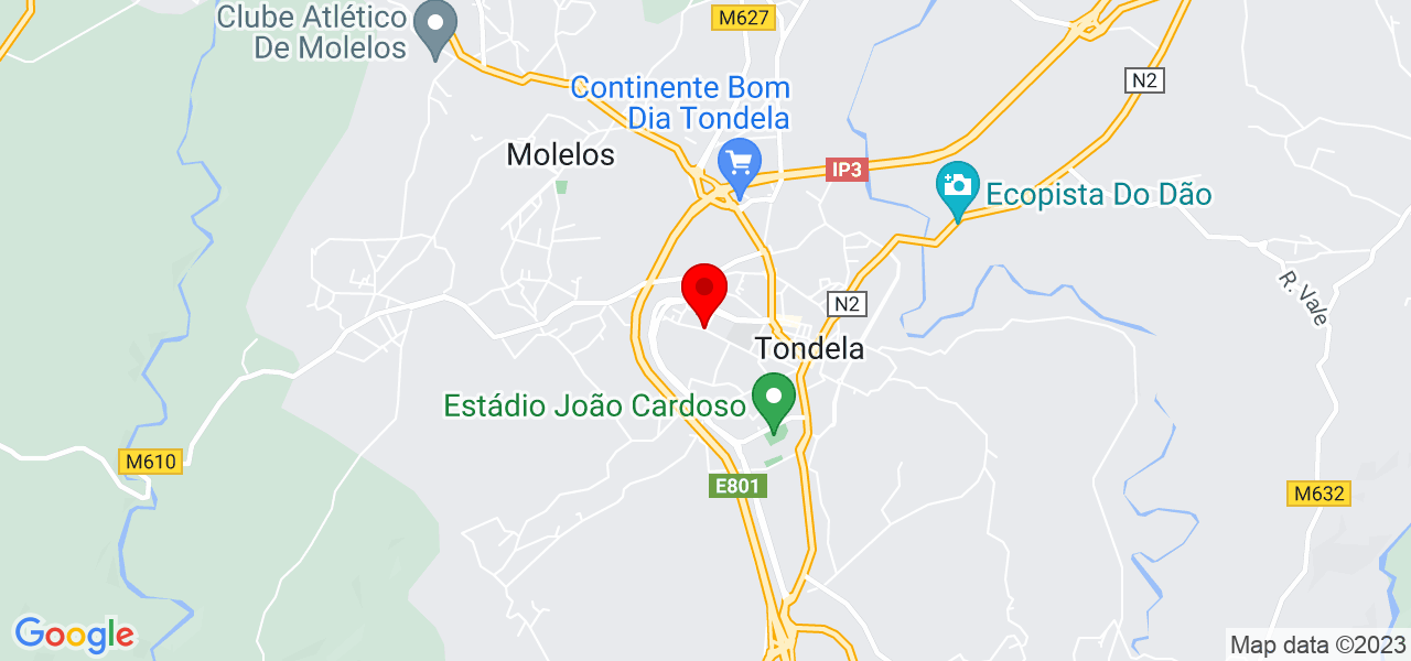 Dharma Corpo e Alma - Viseu - Tondela - Mapa