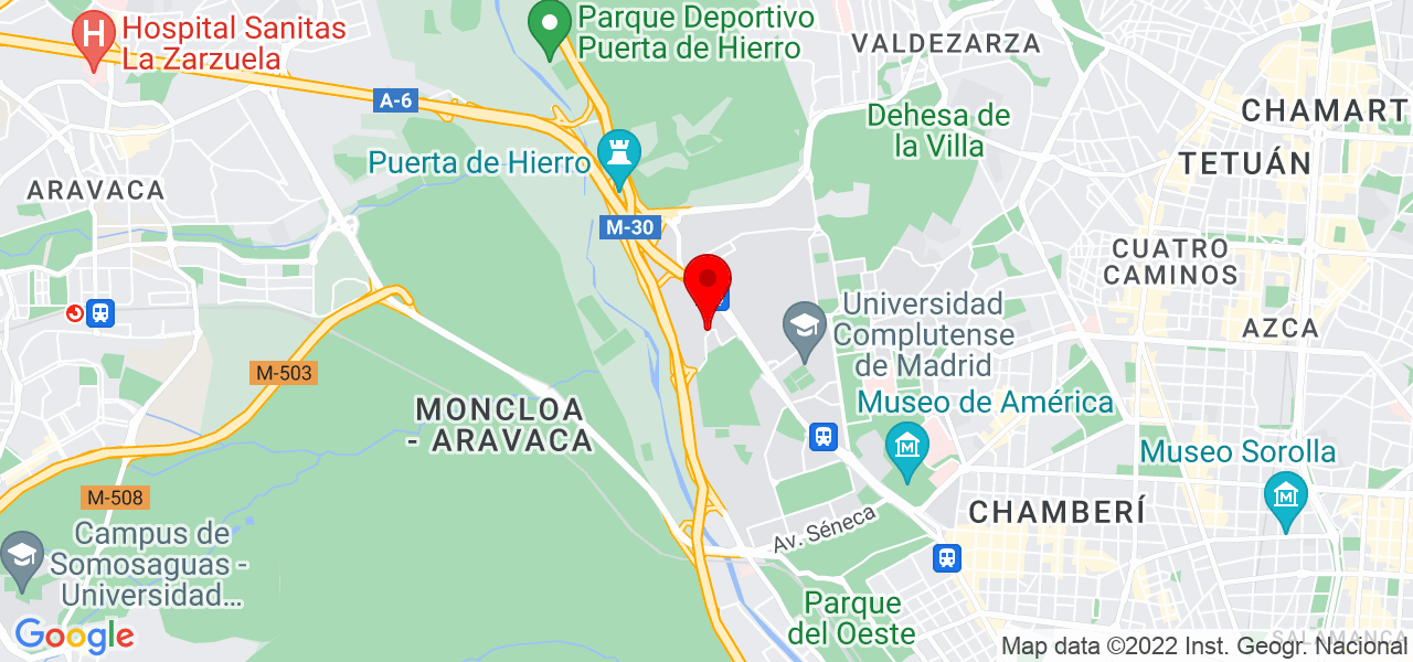 Susana Odeh - Comunidad de Madrid - Madrid - Mapa