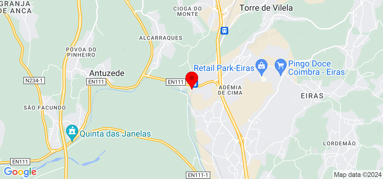 Diana Br&aacute;s - Coimbra - Coimbra - Mapa