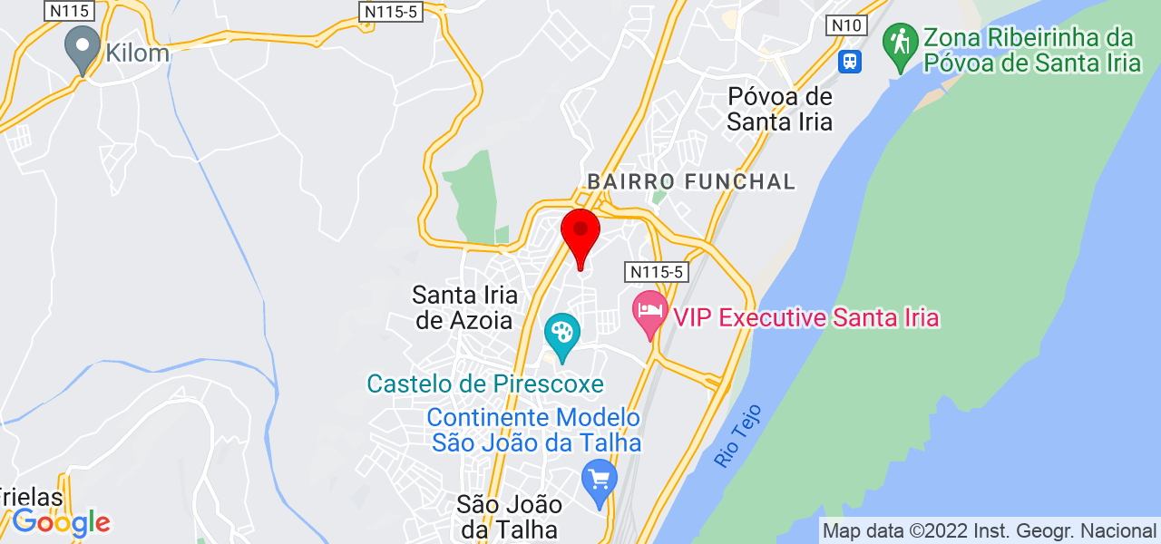 Dra. Bárbara Tavares - Lisboa - Loures - Map