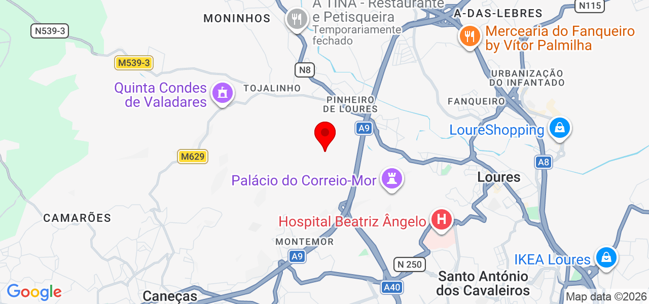 Ofek Solution - Lisboa - Loures - Carte