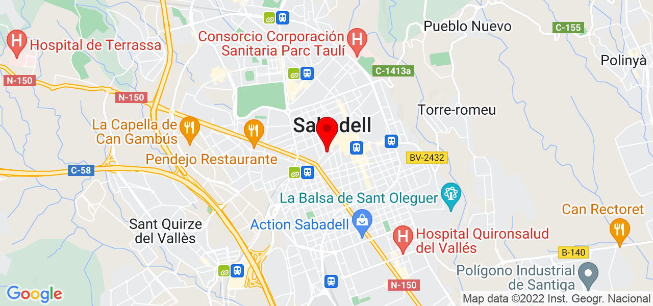 Caterina - Cataluña - Sabadell - Mapa