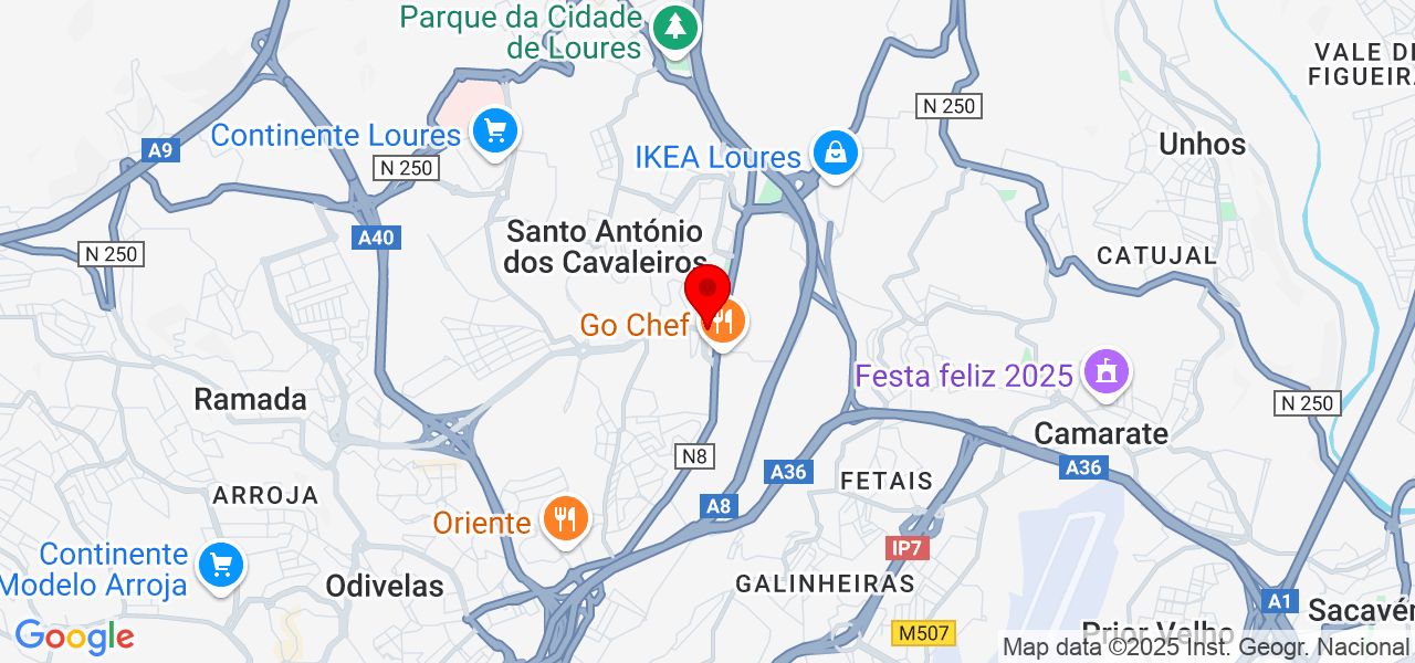 Cristina - Lisboa - Loures - Map