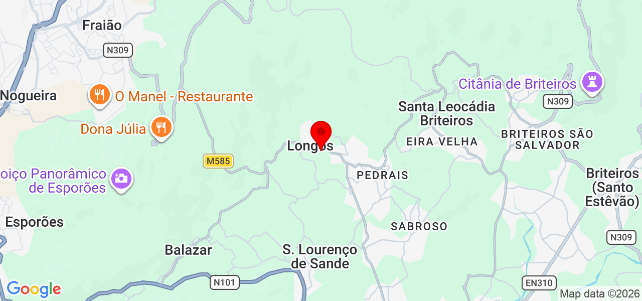Pedro Rocha - Braga - Guimarães - Mapa