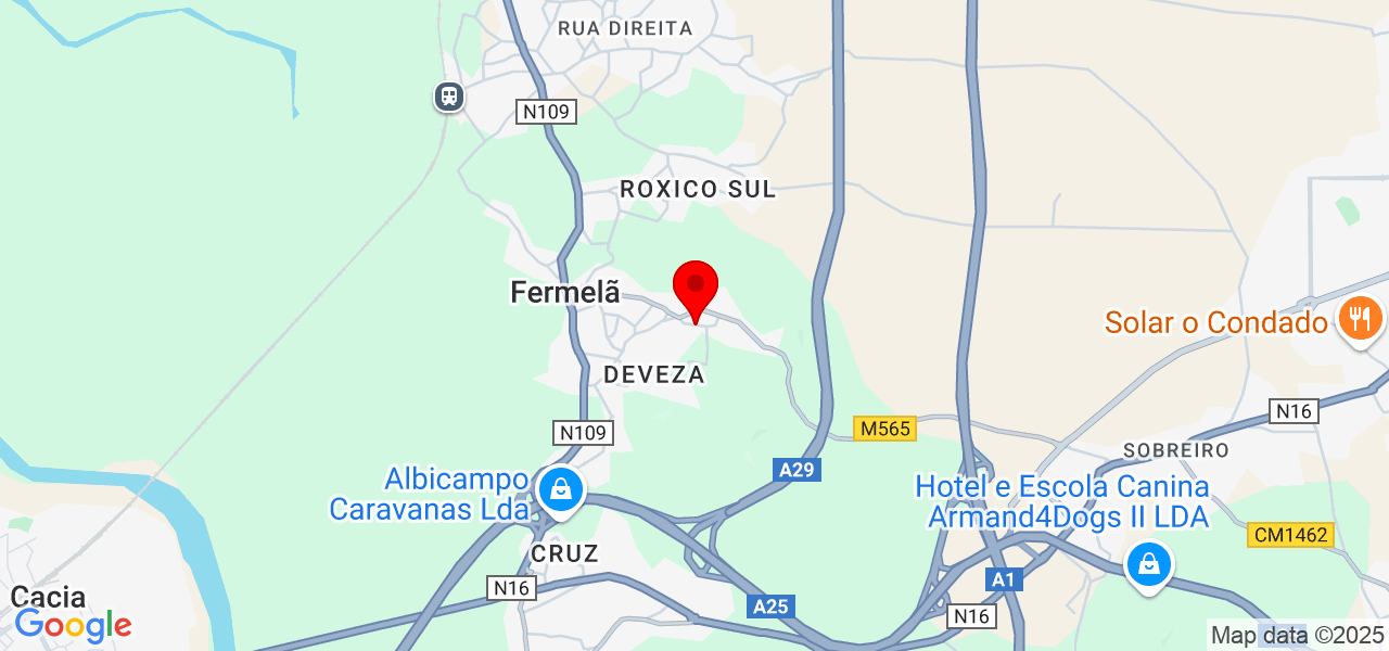 ANDRÉ MOUTINHO - Aveiro - Estarreja - Mapa