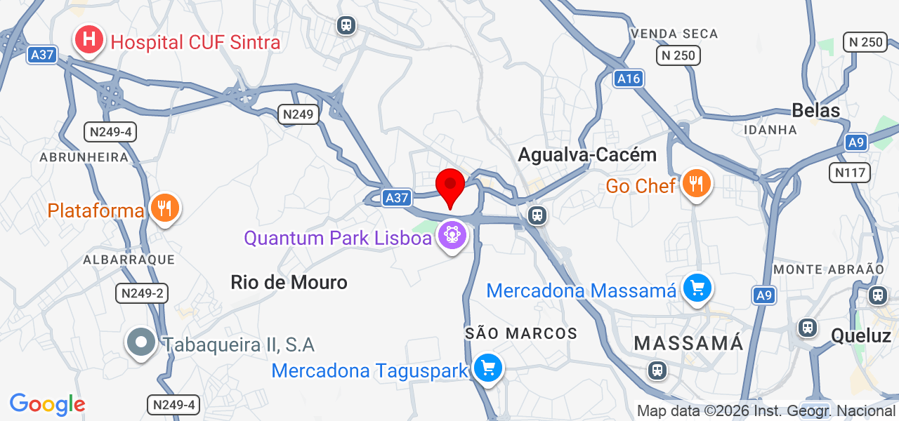 André Varela - Lisboa - Sintra - Mapa