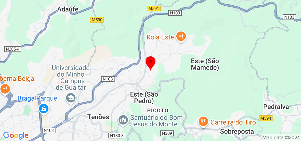 explica_laralaranjo - Braga - Braga - Mapa
