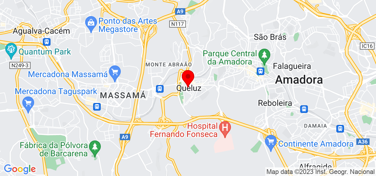 Roberto Bayma - Lisboa - Sintra - Mapa