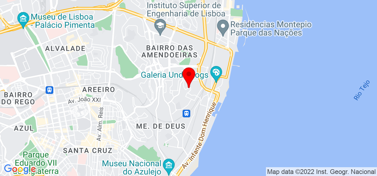 Jo&atilde;o Lopes - Lisboa - Lisboa - Mapa