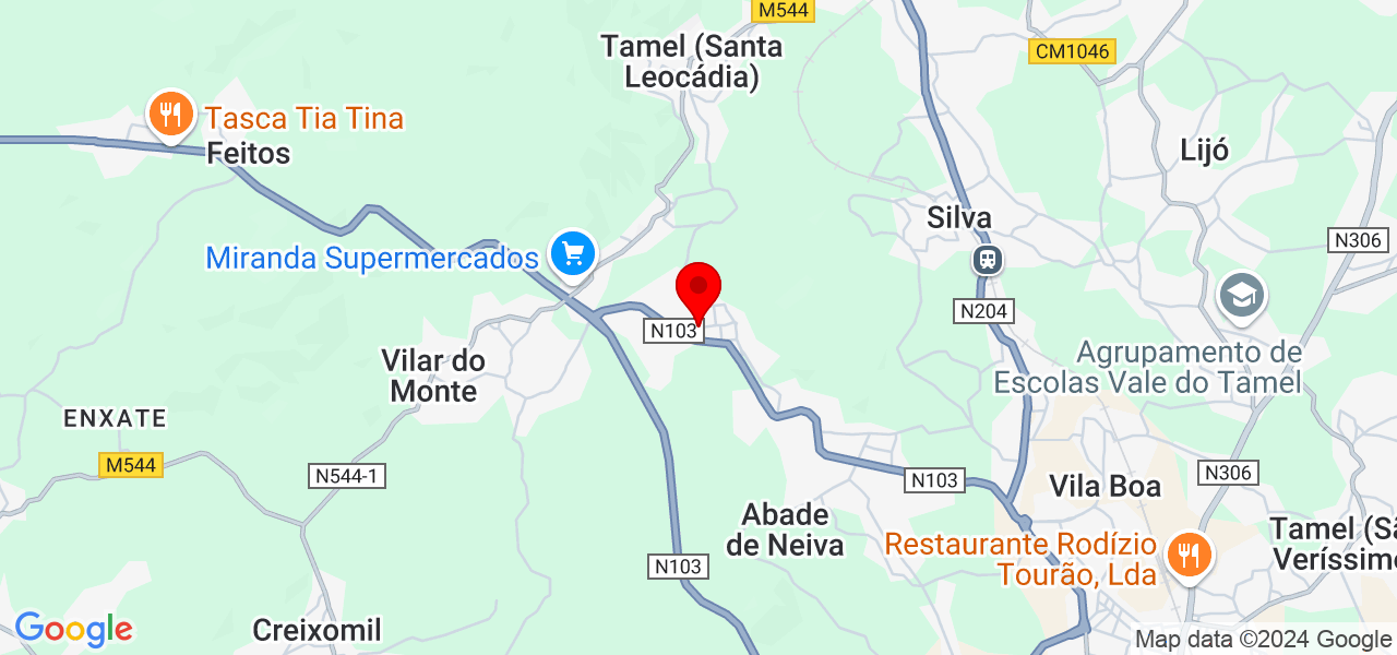 Cunha Soluções Elétricas - Braga - Barcelos - Karte