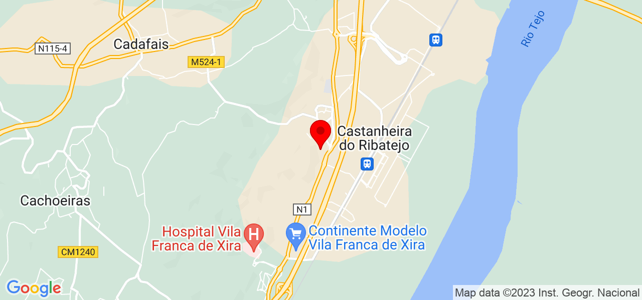 Adriano Filho - Lisboa - Vila Franca de Xira - Mapa