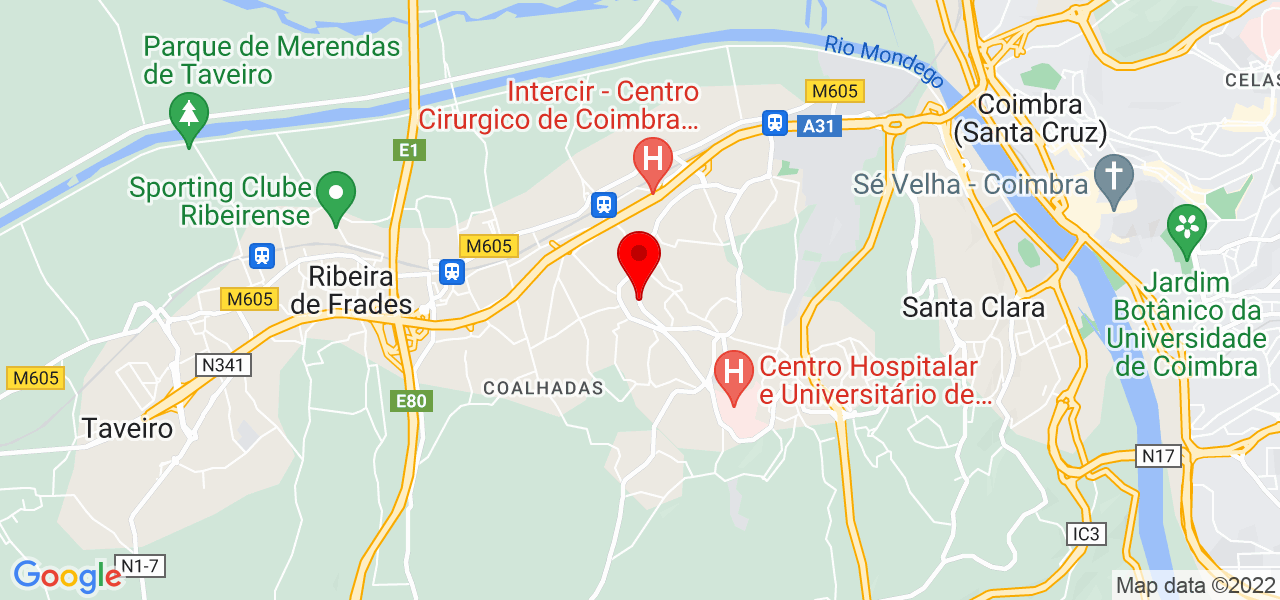Vitor Dias - Coimbra - Coimbra - Mapa