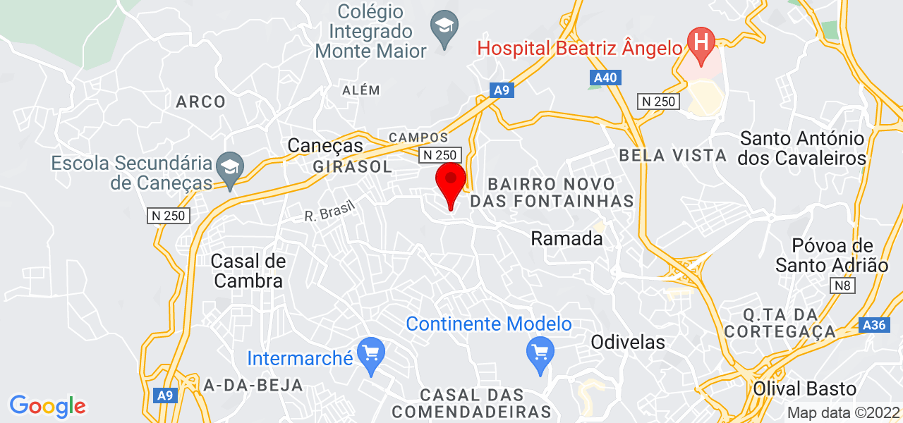 Overmilkd - Lisboa - Odivelas - Mapa