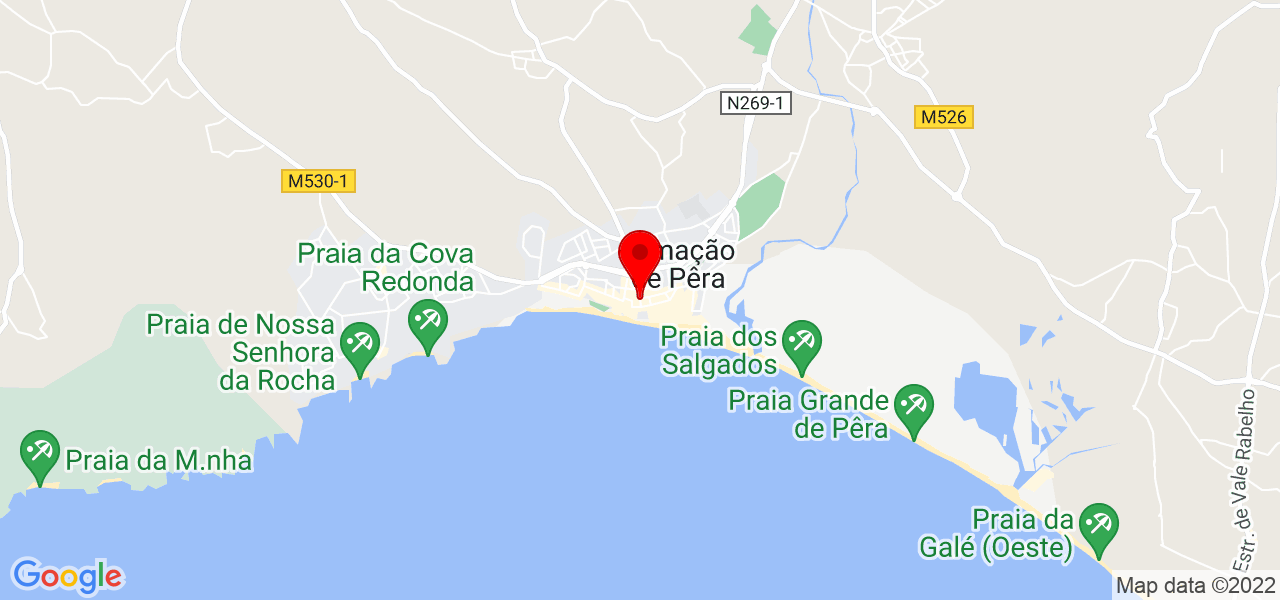 Hugo Spranger - Faro - Silves - Mapa