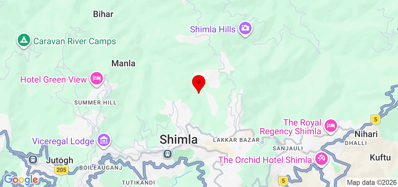 Vayable Trip - Shimla - Shimla Urban(T) - Map