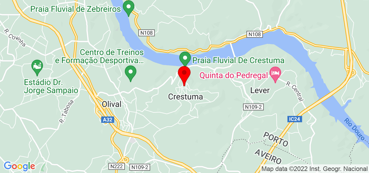 Ana Sacramento - Porto - Vila Nova de Gaia - Mapa