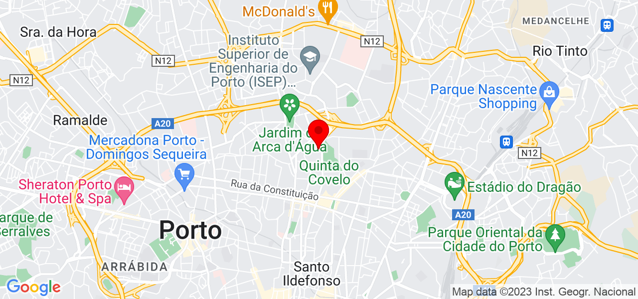 Catarina Costa - Porto - Porto - Mapa
