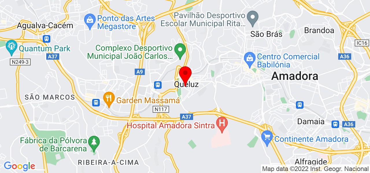 Ana Lopes - Lisboa - Sintra - Mapa
