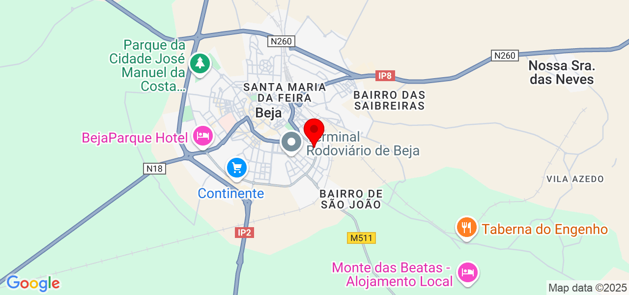 J &amp; J Limpezas - Beja - Beja - Map