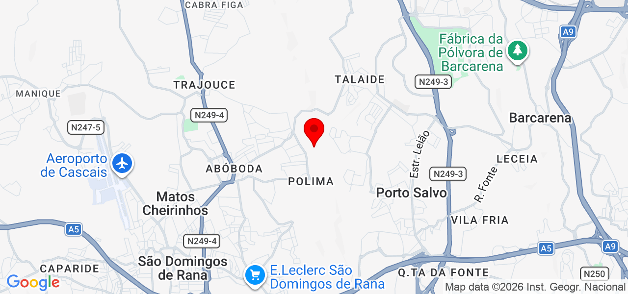 NIVAL | Climatização & Reparações Técnicas - Lisboa - Cascais - Mapa