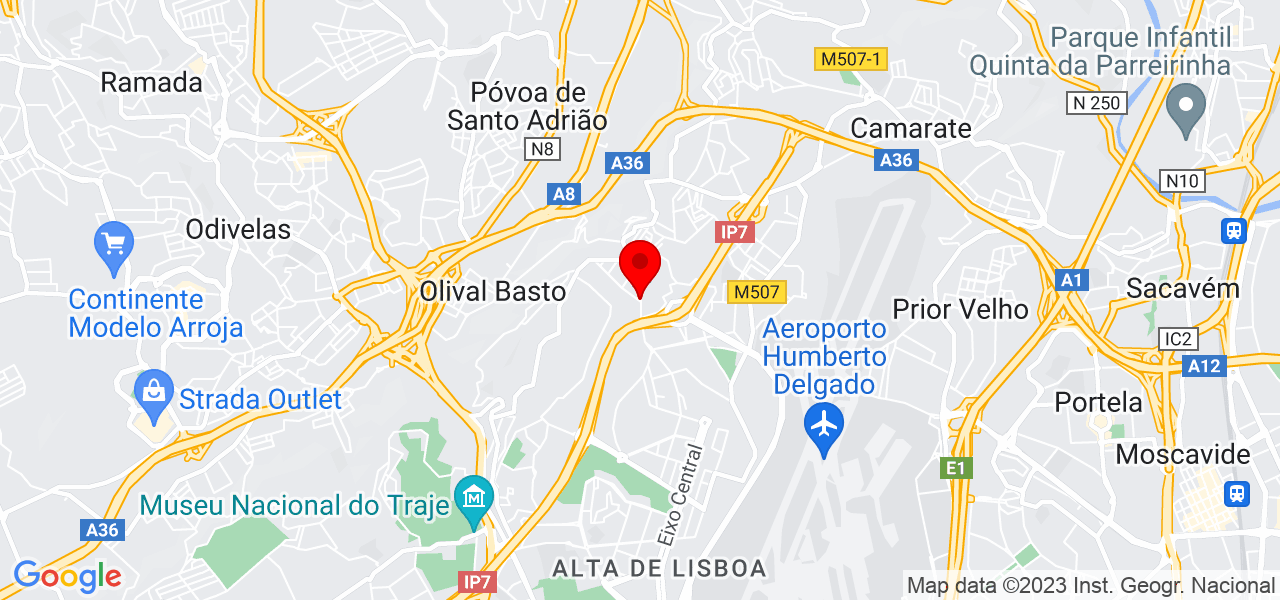 Margarida Est&aacute;cio Marques - Lisboa - Lisboa - Mapa