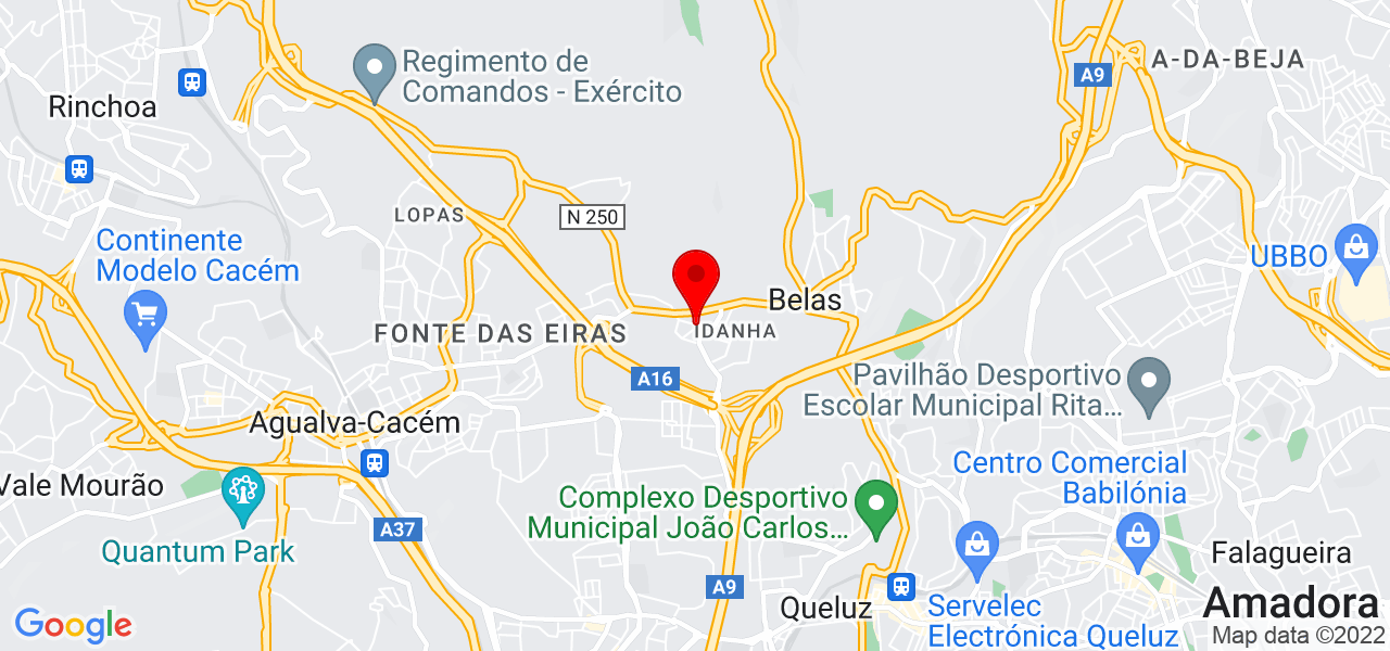 Dinis Pereira - Lisboa - Sintra - Mapa