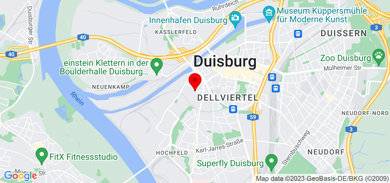 Sweety - Nordrhein-Westfalen - Duisburg - Karte